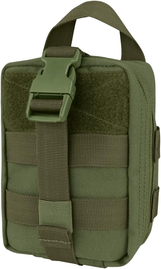 Condor Outdoor Rip-Away EMT LITE Medische Pouch Red (191031-010) rot 7" H x 5" W x 2.5" D, rot 7" H