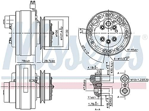 Nissens 890368 - Kompressor, Klimaanlage