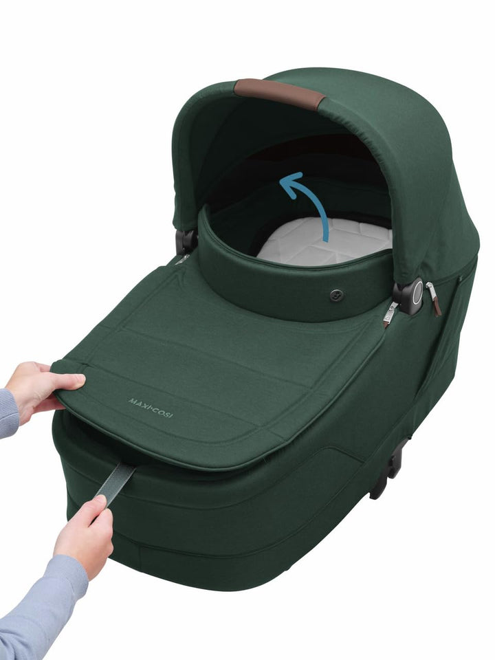 Maxi-Cosi Oxford Plus Baby Kinderwagen, 2-in-1 Set, mit Babywanne, 0–4 Jahre, 0–22 kg, kompakt zusam