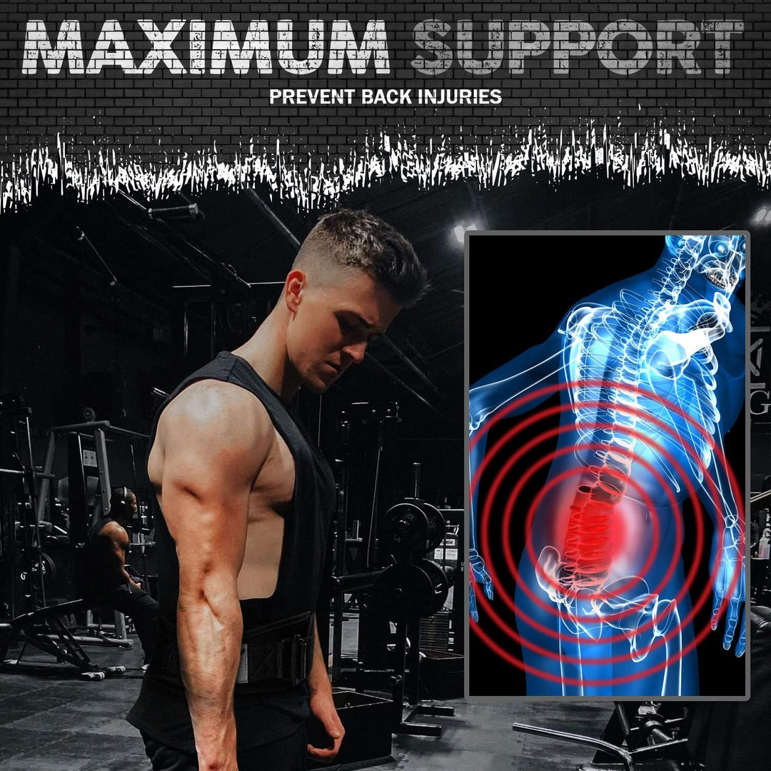 JAG Gewichthebergürtel Herren und Damen - Auto Lock Lifting Belt mit Zughilfen Bodybuilding für Kraf