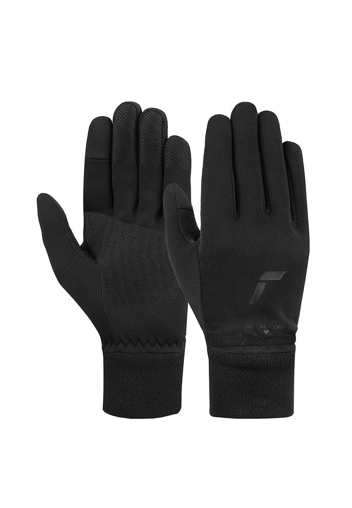 Reusch Unisex – Erwachsene Multifunktionshandschuhe Heat Liner Touch-tec Extra Atmungsaktiv 9 Schwar