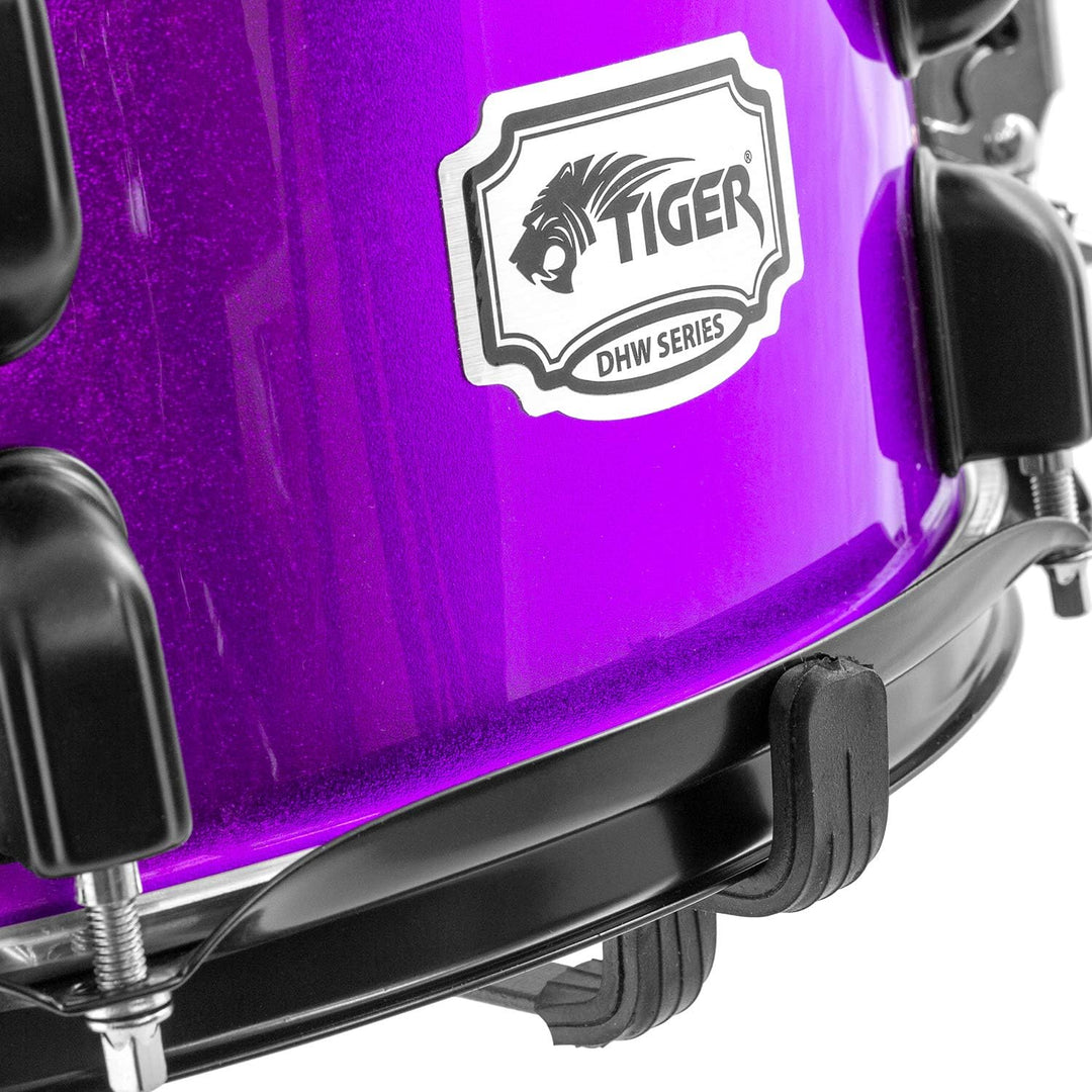 Tiger Snare-Trommelständer, Schwarz