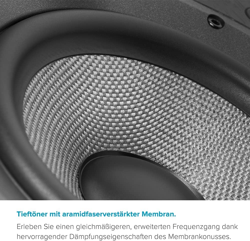 ELAC DEBUT Regallautsprecher B5.2, Ideal für die Musikwiedergabe über ihre Stereo-Anlage, Als Teil e