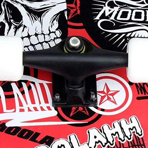 FunTomia Skateboard mit Mach1 Kugellager Rollenhärte 100A und 100% 7-lagigem Ahornholz Skate Board m