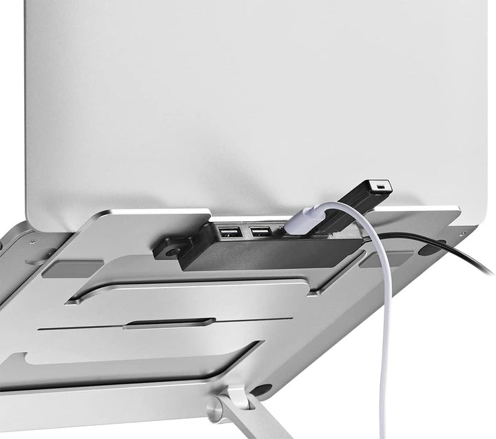 myWall Laptop Ständer HT17L, Ergonomische Laptop-Halterung für den Schreibtisch, Notebook und MacBoo