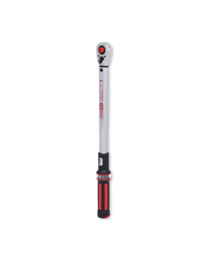 KS Tools Ratschen Drehmomentschlüssel 1/2 Zoll ERGOTORQUEprecision 516.6542 I 40-200 Nm I Mit Doppel