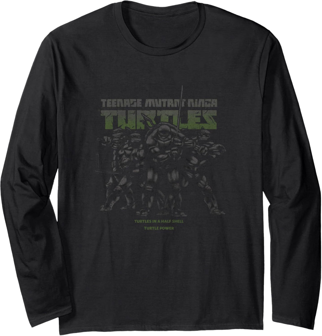 Teenage Mutant Ninja Turtles Dark Portrait Langarmshirt
