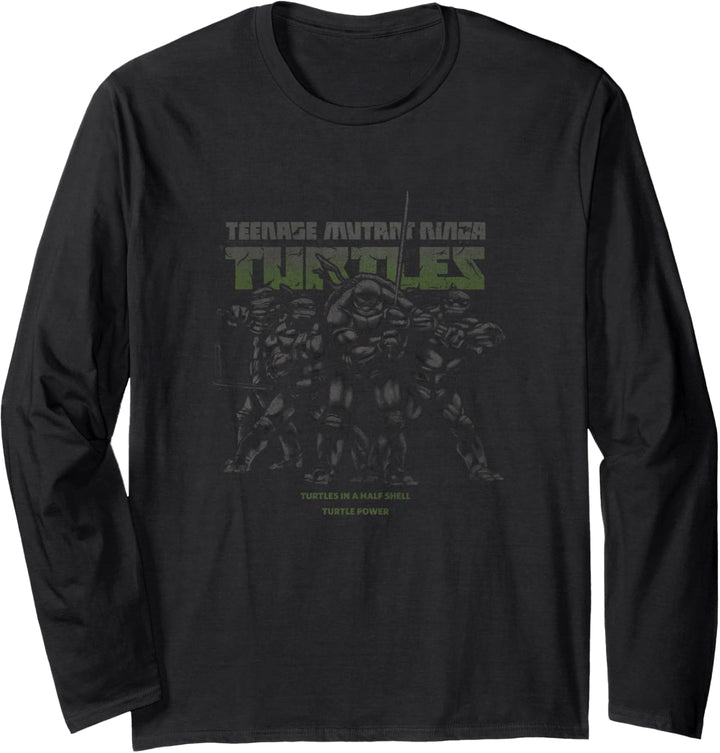 Teenage Mutant Ninja Turtles Dark Portrait Langarmshirt