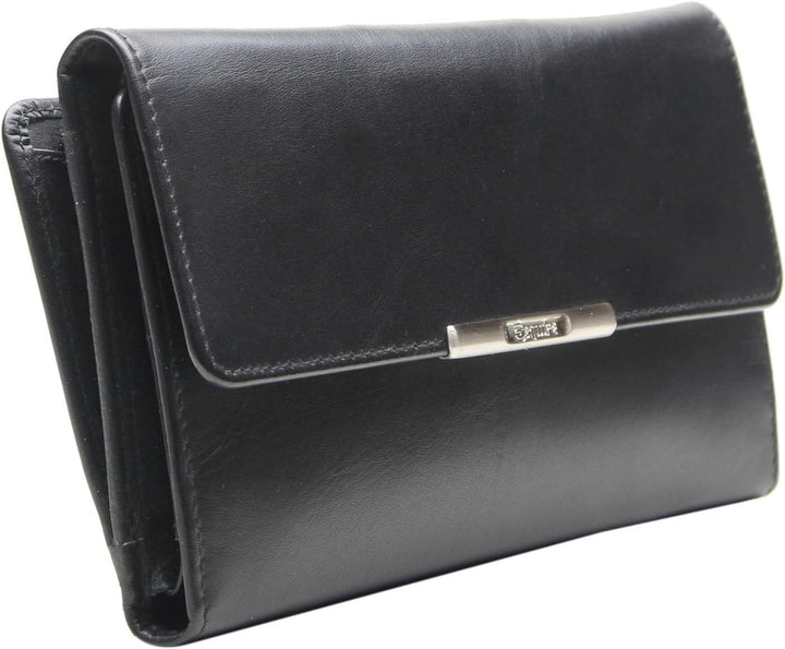Esquire Helena Damenlangbörse 18 cm schwarz, Schwarz