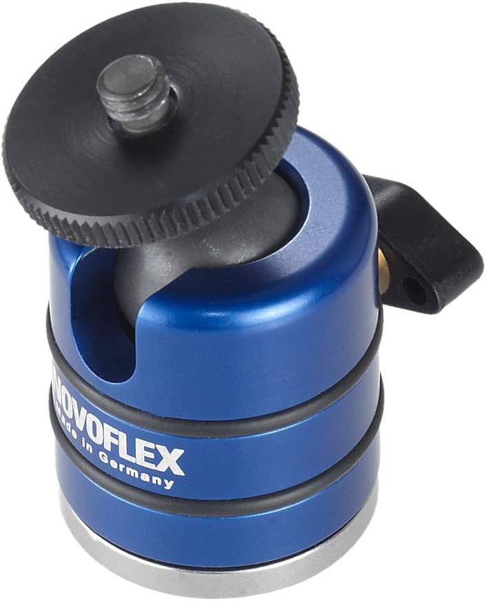 Novoflex BALL19 Kugelneiger mit Auflageteller (Tragfähigkeit: 3Kg, Durchmesser: 30mm)