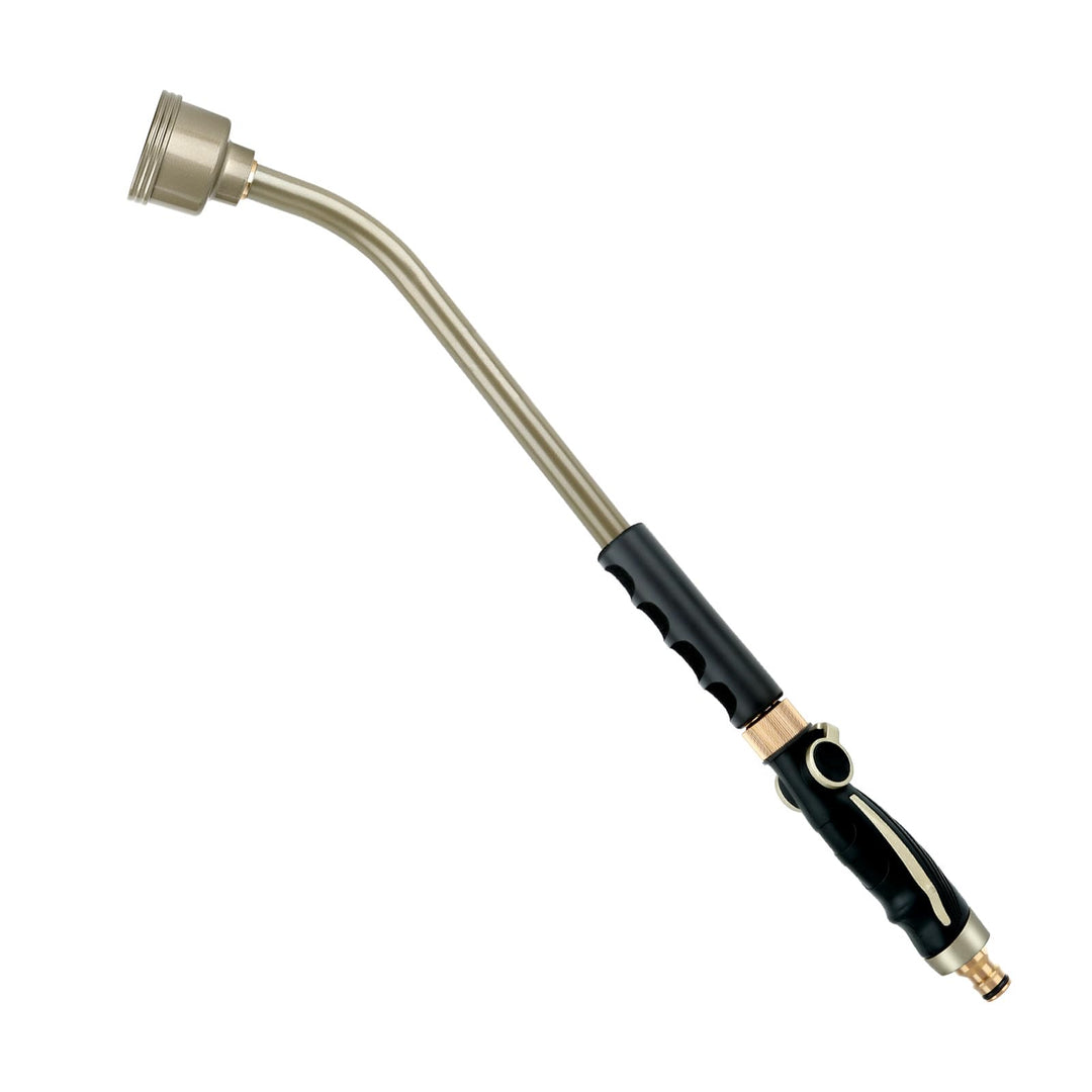 RESTMO Langer Giessstab, 61cm lange Gartenbrause, Sanfte Vollbrause mit Daumen-Durchflussregler, rob
