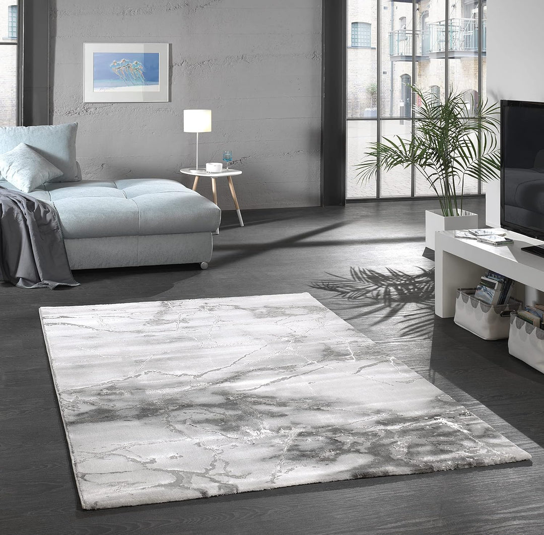 the carpet Marble Moderner Dichter Kurzflor Wohnzimmer Schlafzimmer Teppich, Designerteppich, Elegan