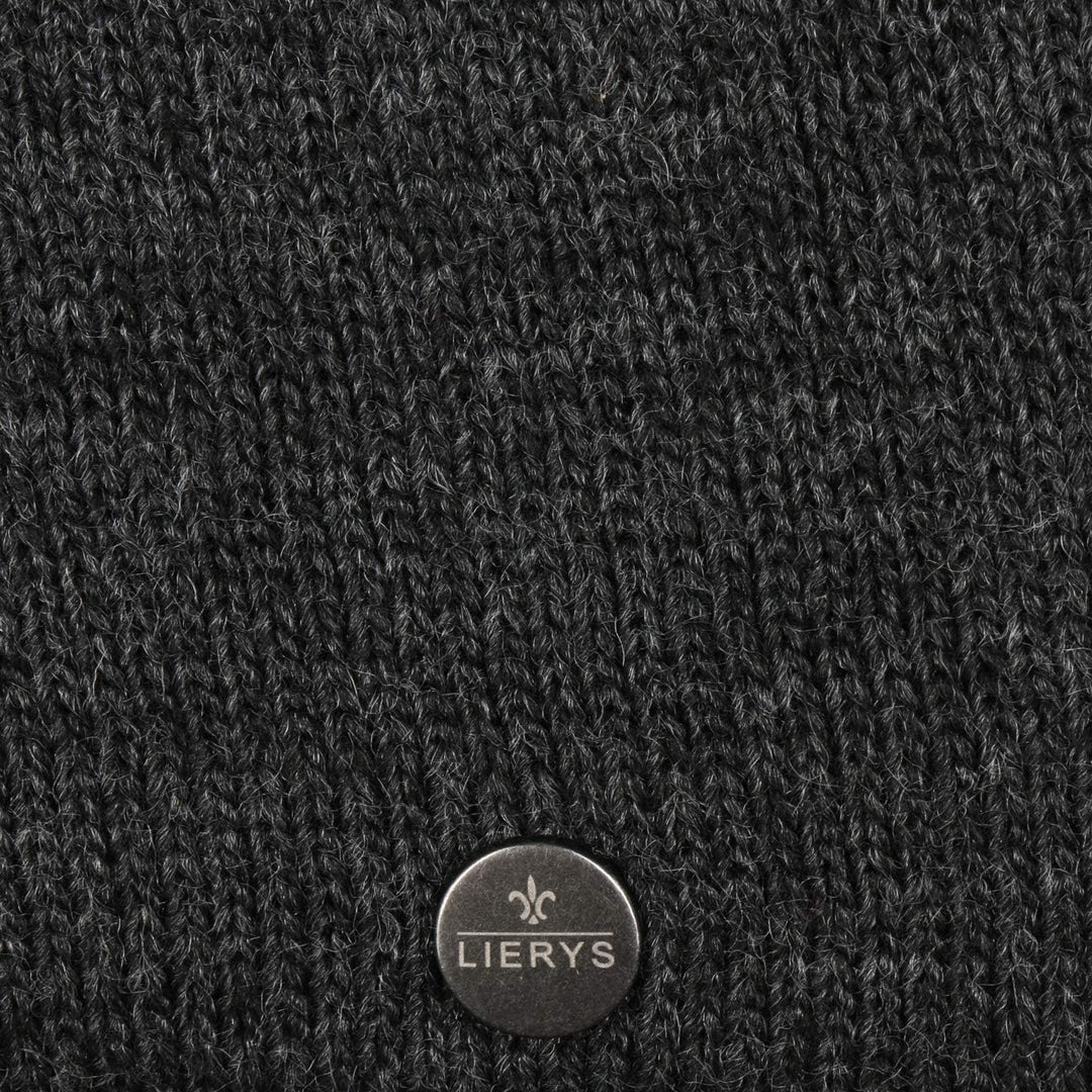LIERYS Mono Stirnband Damen/Herren 8 cm breit - Made in Germany - dreilagiges Strickband gefüttert m