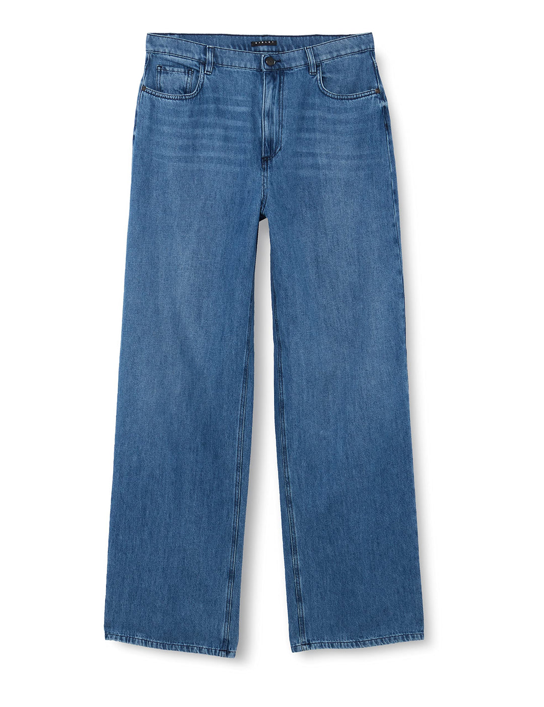 SISLEY Damen Pants 33 Blue Denim 901, 33 Blue Denim 901