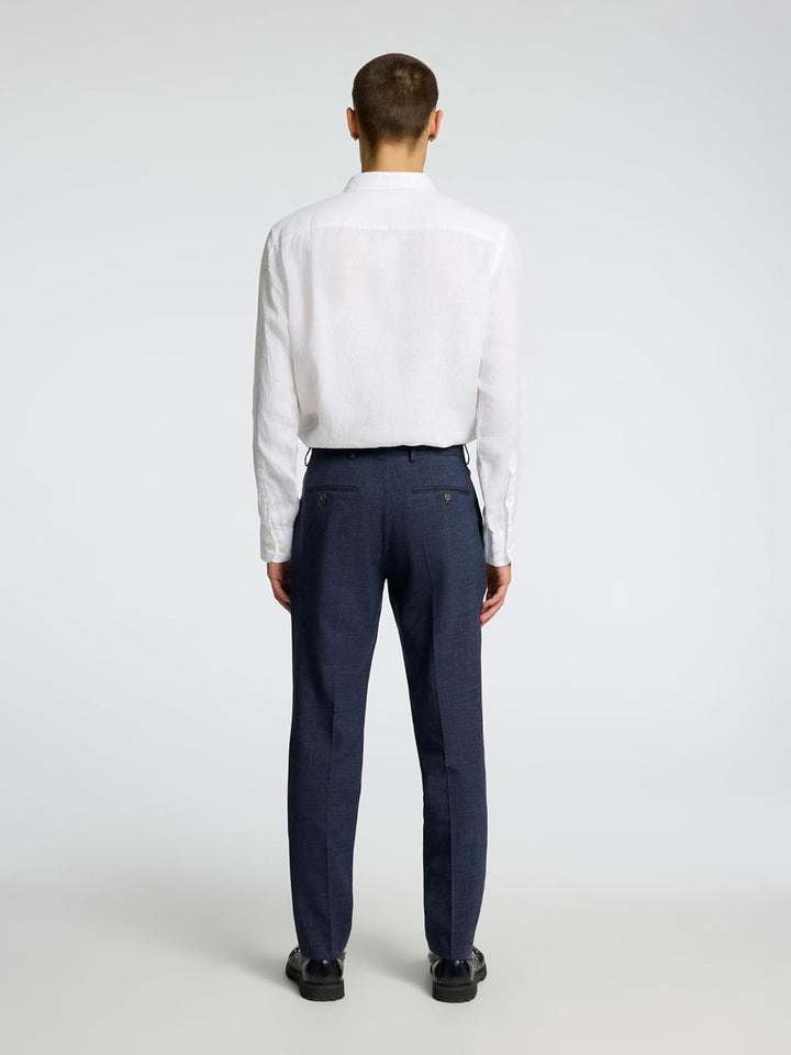 Selected Homme Male Anzughose Slim Fit 40 Dark Navy, 40 Dark Navy