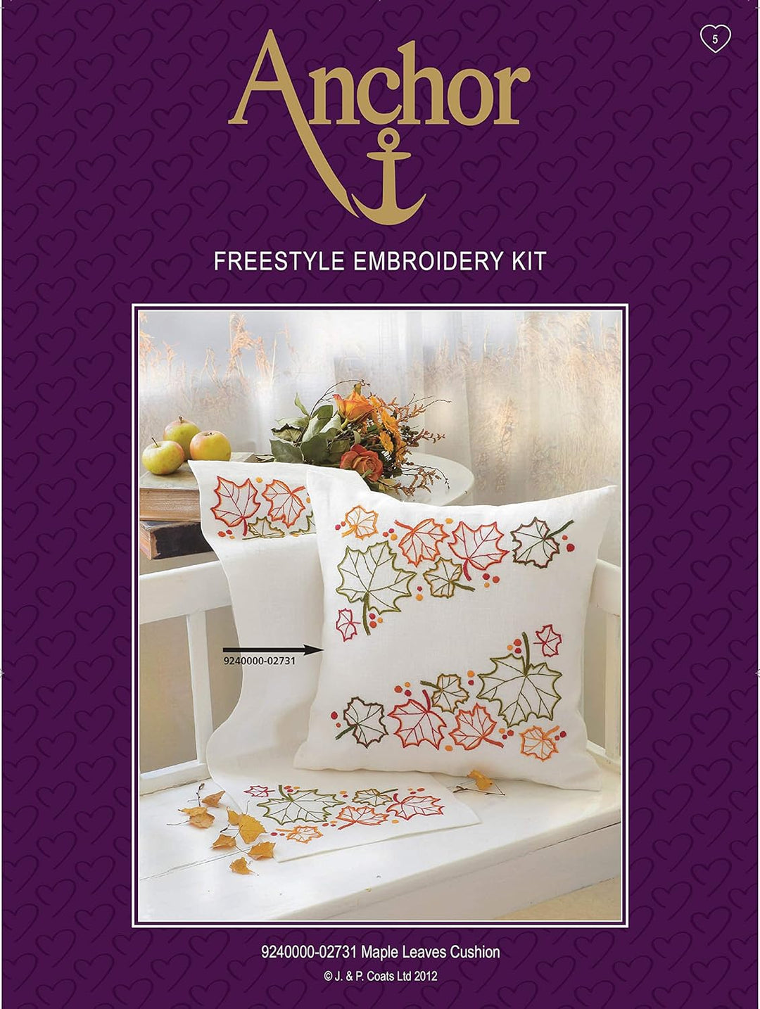Anchor Kits Canvas, 100% Baumwolle, Bullfinches and Christmas Pelmet, 60 x 200 cm