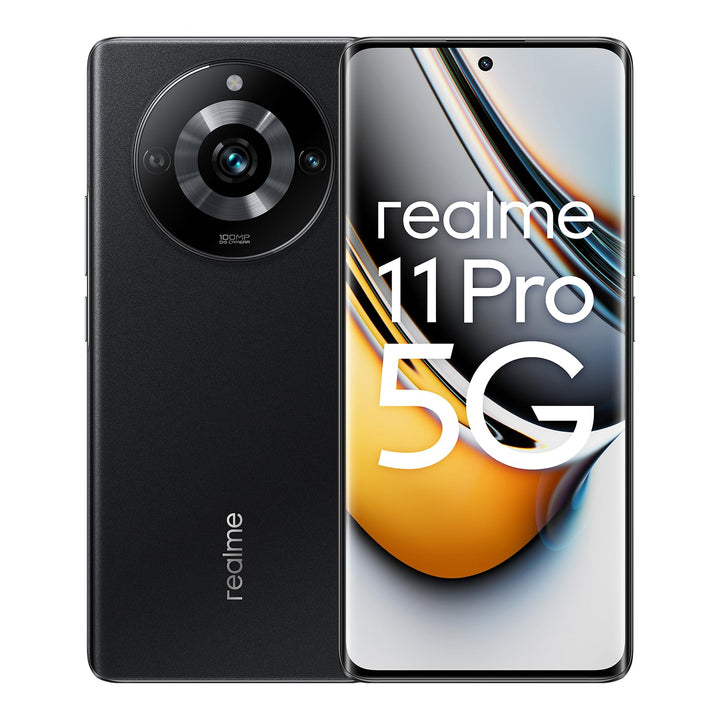 realme 11 Pro 5G 8+128GB Smartphone, 120Hz Curved Vision Display, 100MP OIS Prolight Camera, 5000mAh