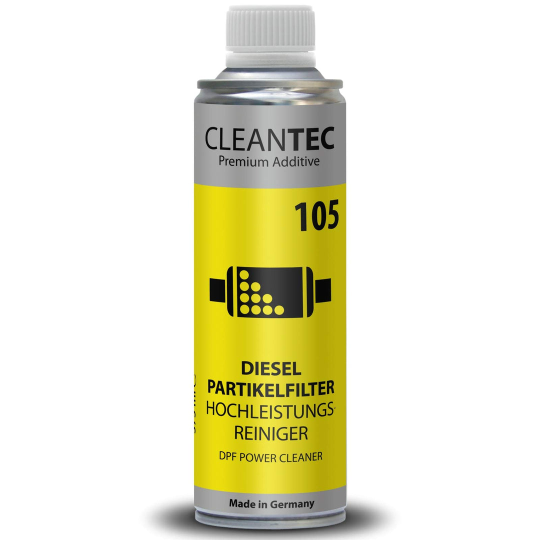 CleanTEC 105 DPF Partikelfilter Dieselpartikelfilter Reiniger, Schutz und Reinigung für Diesel und D