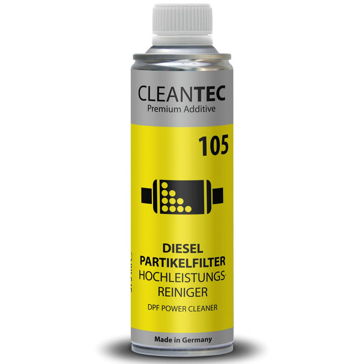 CleanTEC 105 DPF Partikelfilter Dieselpartikelfilter Reiniger, Schutz und Reinigung für Diesel und D