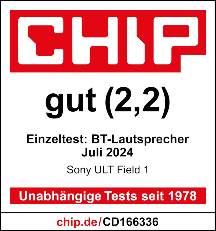 Sony ULT Field 1 - Kabelloser tragbarer Bluetooth-Lautsprecher mit ULT Power Sound, kraftvollem Bass