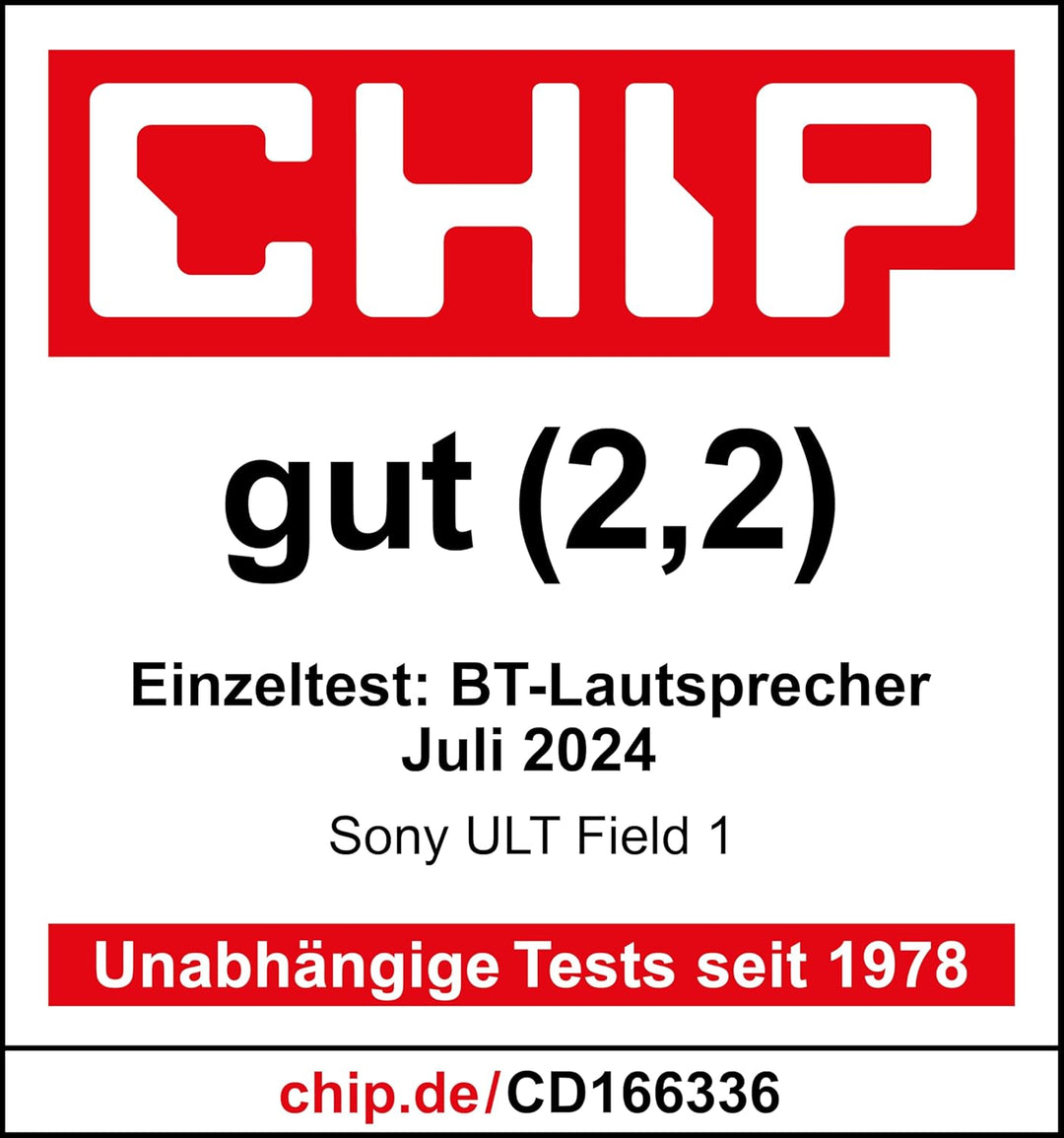 Sony ULT Field 1 - Kabelloser tragbarer Bluetooth-Lautsprecher mit ULT Power Sound, kraftvollem Bass
