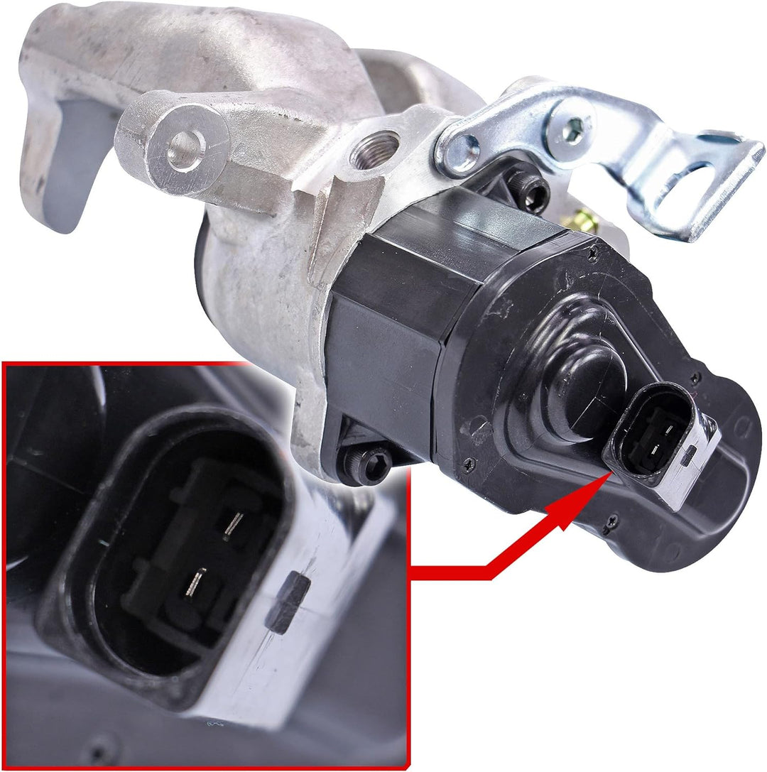 BESTPRICE 2x Bremssattel hinten links und rechts Bremszange Schwimmsattel, Kompatibel mit VW PASSAT