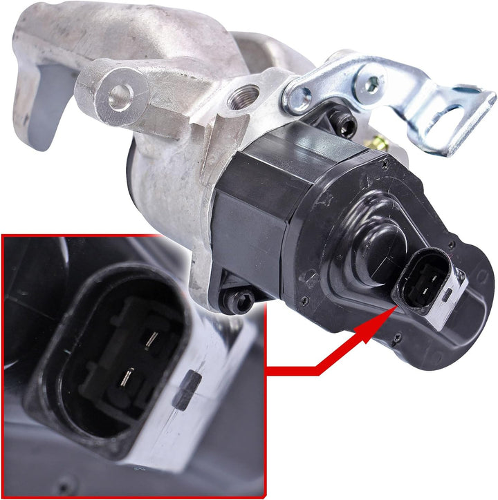 BESTPRICE 2x Bremssattel hinten links und rechts Bremszange Schwimmsattel, Kompatibel mit VW PASSAT