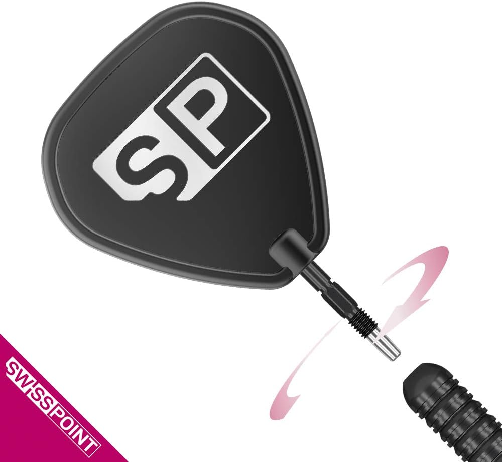 Target Darts Vapor 8 Schwarz-Grün 80% Wolfram Swiss Point Steeldarts Dartpfeile-Set 26G Single, 26G