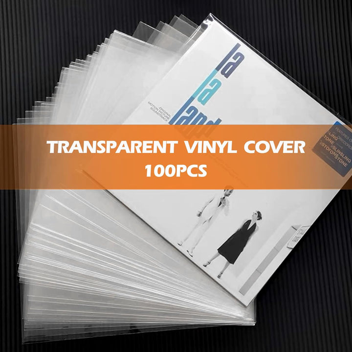 Schallplatten Innenhüllen 100 Stück Vinyl Schutzhüllen für 12 Inch LP
