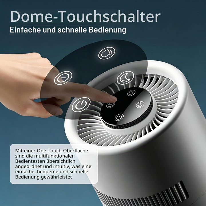 2-in-1 Luftreiniger und Luftbefeuchter, 4L Ruhig Smart Air Feuchrifier
