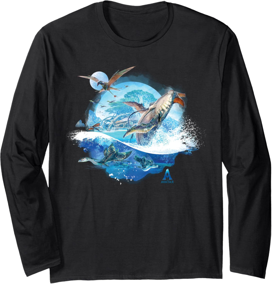 Avatar: The Way of Water Creatures of Sea and Sky Langarmshirt