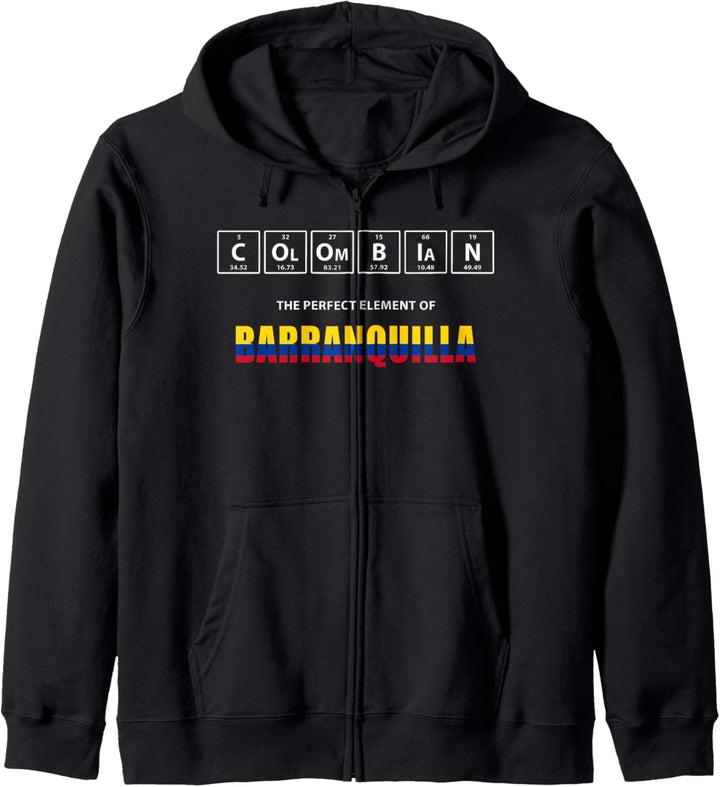Kolumbianisch, das perfekte Element von Barranquilla Kolumbien Kapuzenjacke