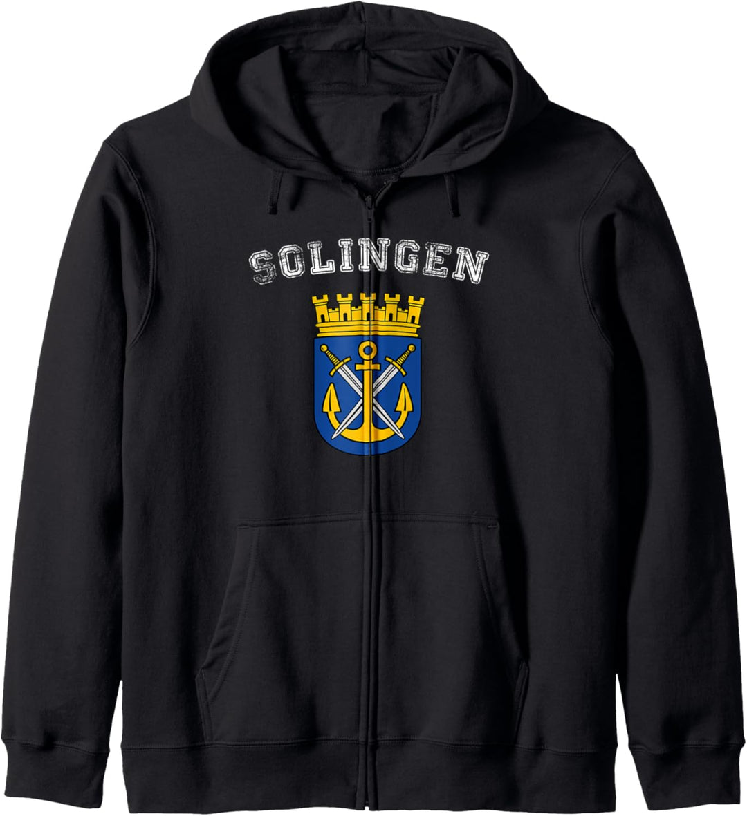 Wappen der Stadt Solingen Kapuzenjacke