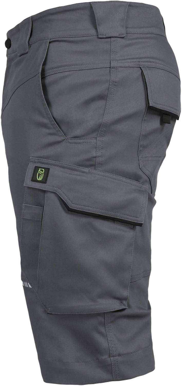 Leibwächter Kurzehose Short FLEXK Flex Line Kornblau-schwarz 56 Grau/Schwarz, 56 Grau/Schwarz