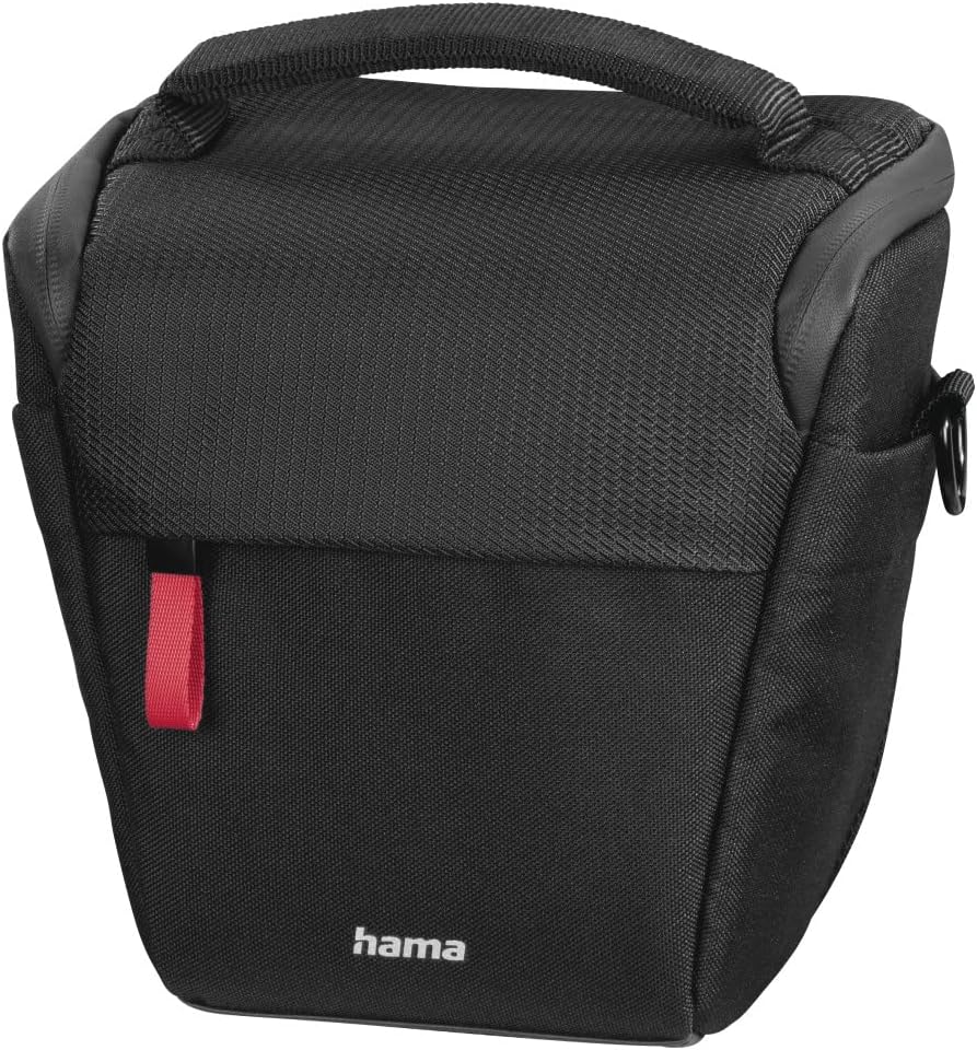 Hama Kameratasche (kompakte Fototasche für Gürtelschlaufe, Colttasche für Digitalkamera und Zubehör,