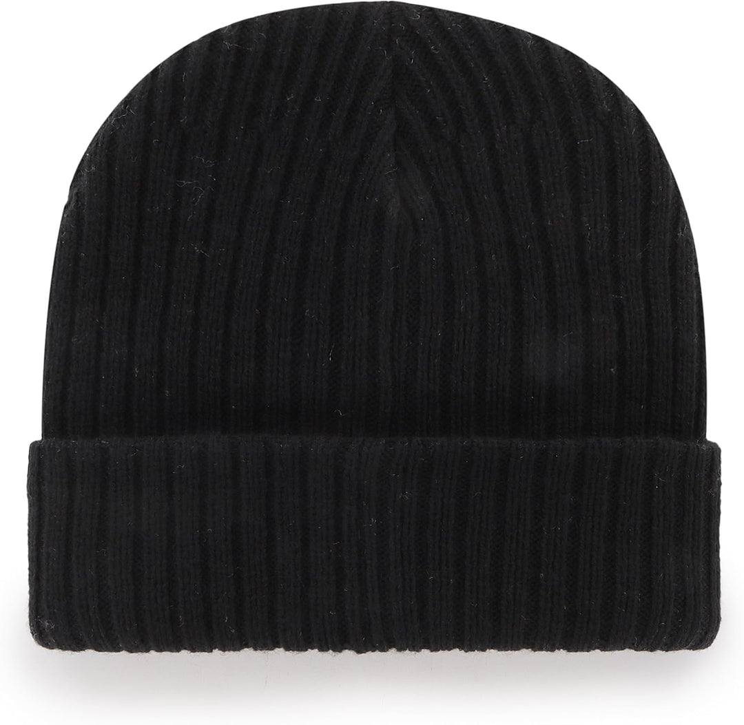 '47 MLB Boston Red Sox Mütze Beanie Black Thick Cord Cuff Knit Wintermütze Wollmütze