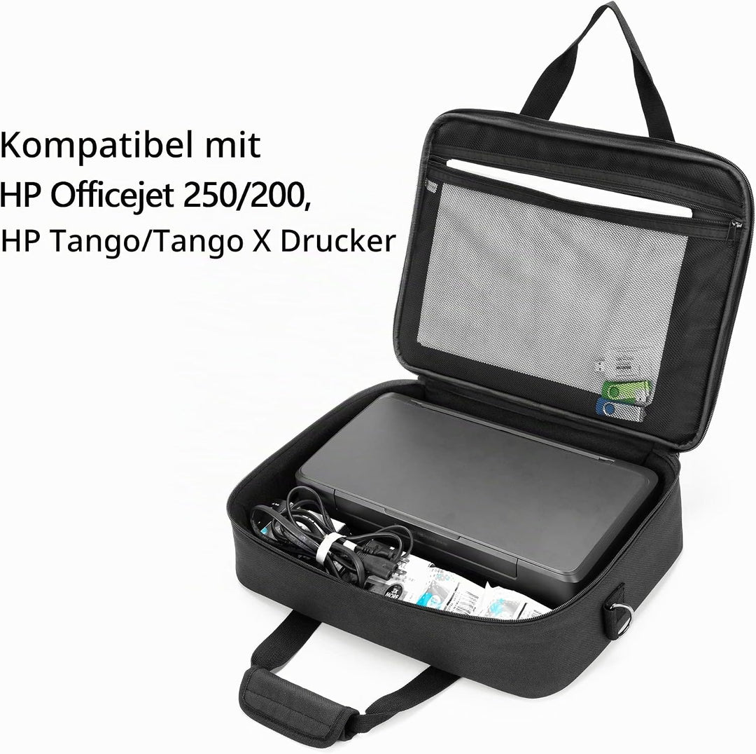 samdew Aufbewahrungs Tasche für Mobile Drucker, Kompatibel mit HP Tango/Tango X, HP Officejet 250/20