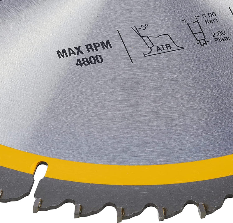 Dewalt Construction Bau-Kreissägeblatt DT1960 (für Verwendung in Stationärsägen, ø: 305 mm Bohrung: