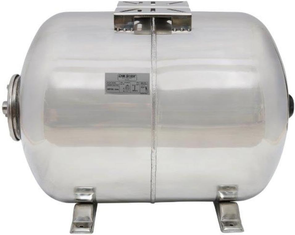 Membrankessel 100 L Druckkessel Edelstahl max. 6 Bar, Drucktank Hauswasserwerk CHM GmbH® Ausdehnungs