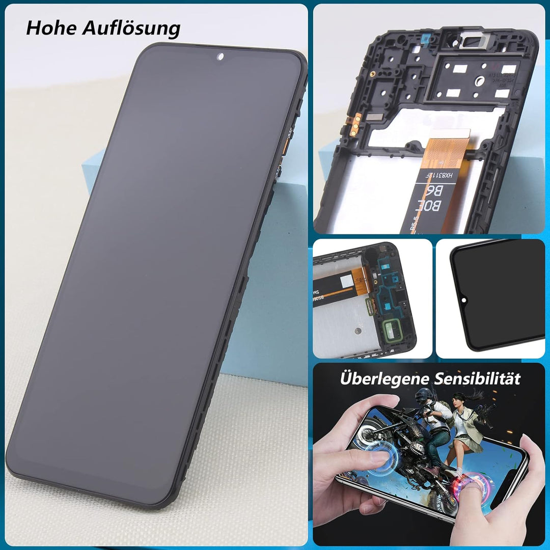 RongZy Ersatz Display Kompatibel für Samsung Galaxy A13 4G/A135F A137 Touchscreen Bildschirm Digitiz