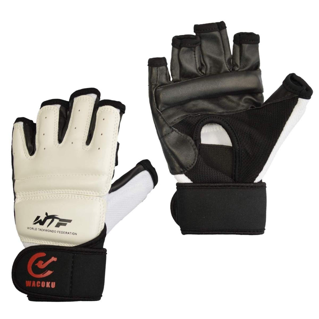 Wacoku Taekwondo-Handschutz WTF Handbandage mit Griffleiste, S