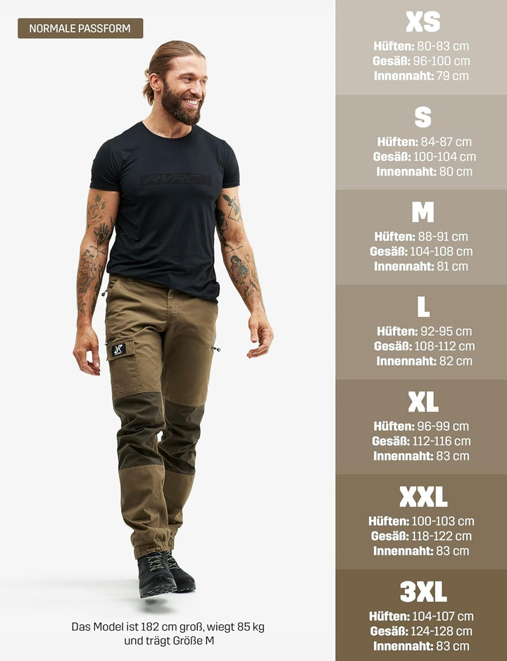 RevolutionRace Herren Nordwand Pants, Hose zum Wandern und für viele Outdoor-Aktivitäten XL Cub, XL