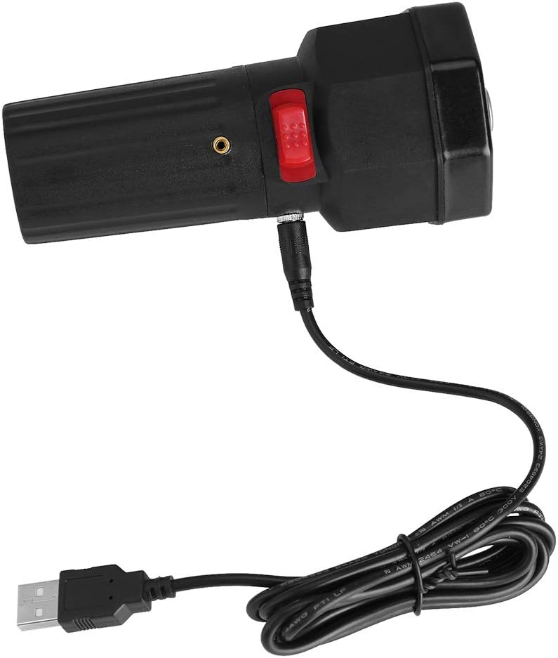 GOTOTOP Grillmotor mit USB-Boost-Draht, 5V Rotisserie Motor für Grill, Bratenhalterung, Solide Konst