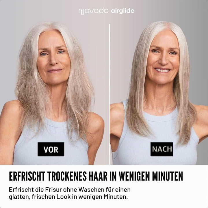 Airglide Airstraight - Glätteisen Wet-to-Dry - Haartrockner & Haarglätter 2-in-1 - Coldshot - Altern