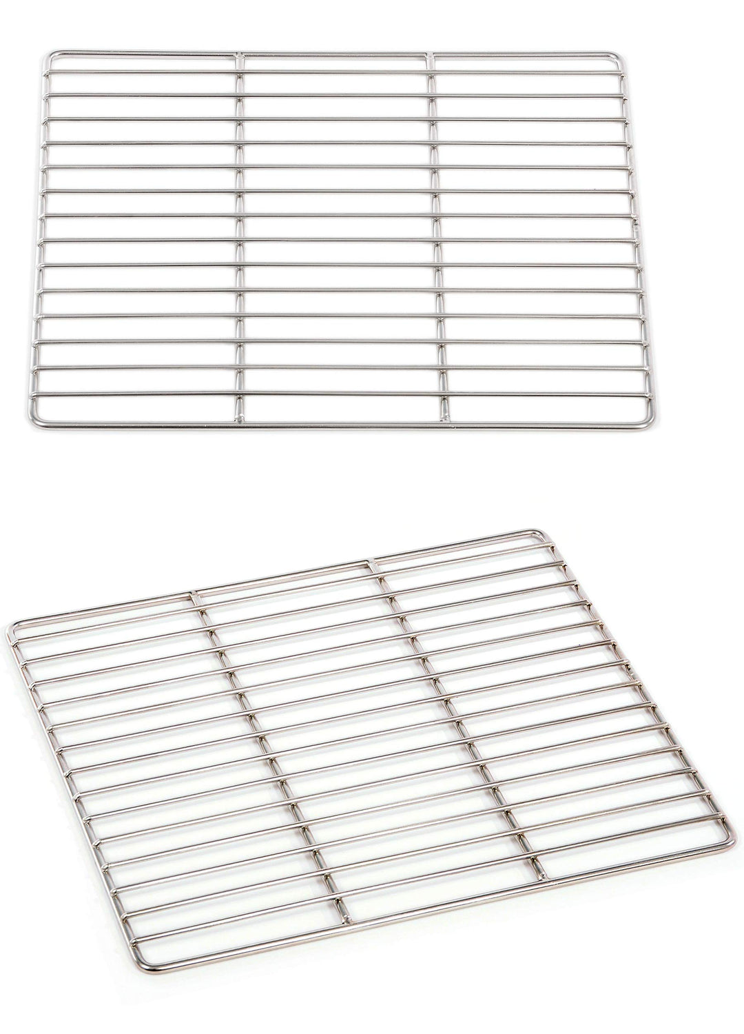Grillrost 40 x 30 cm aus Edelstahl rostfrei und elektropoliert