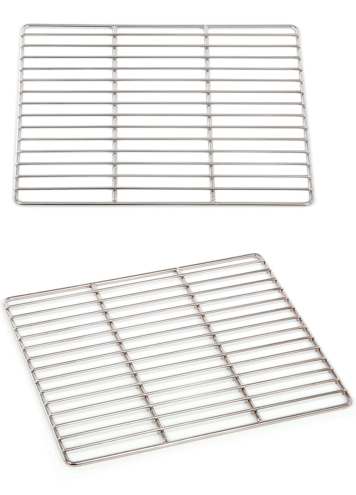 Grillrost 40 x 30 cm aus Edelstahl rostfrei und elektropoliert