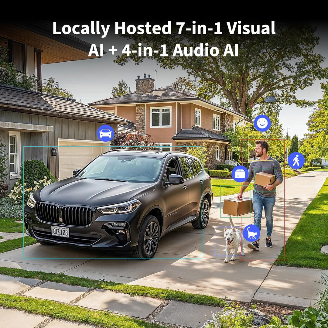 Aqara 4MP Kamera-Hub G5 Pro WLAN, Echtfarbe Nachtsicht Überwachungskamera Aussen, 2,4/5GHz, HomeKit