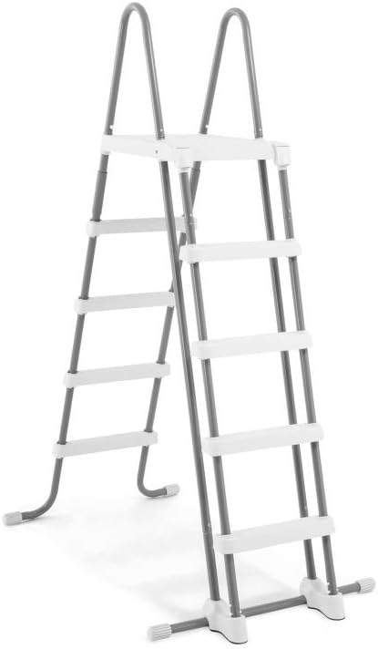 Intex 28063 Leiter für 132 cm Becken, mit Plattform
