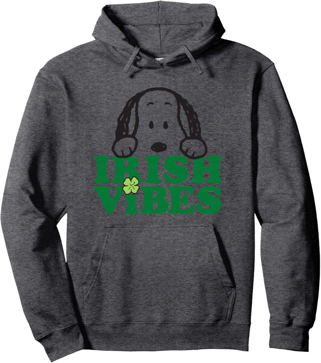 Peanuts St Patrick's Day Snoopy Irish Pullover Hoodie