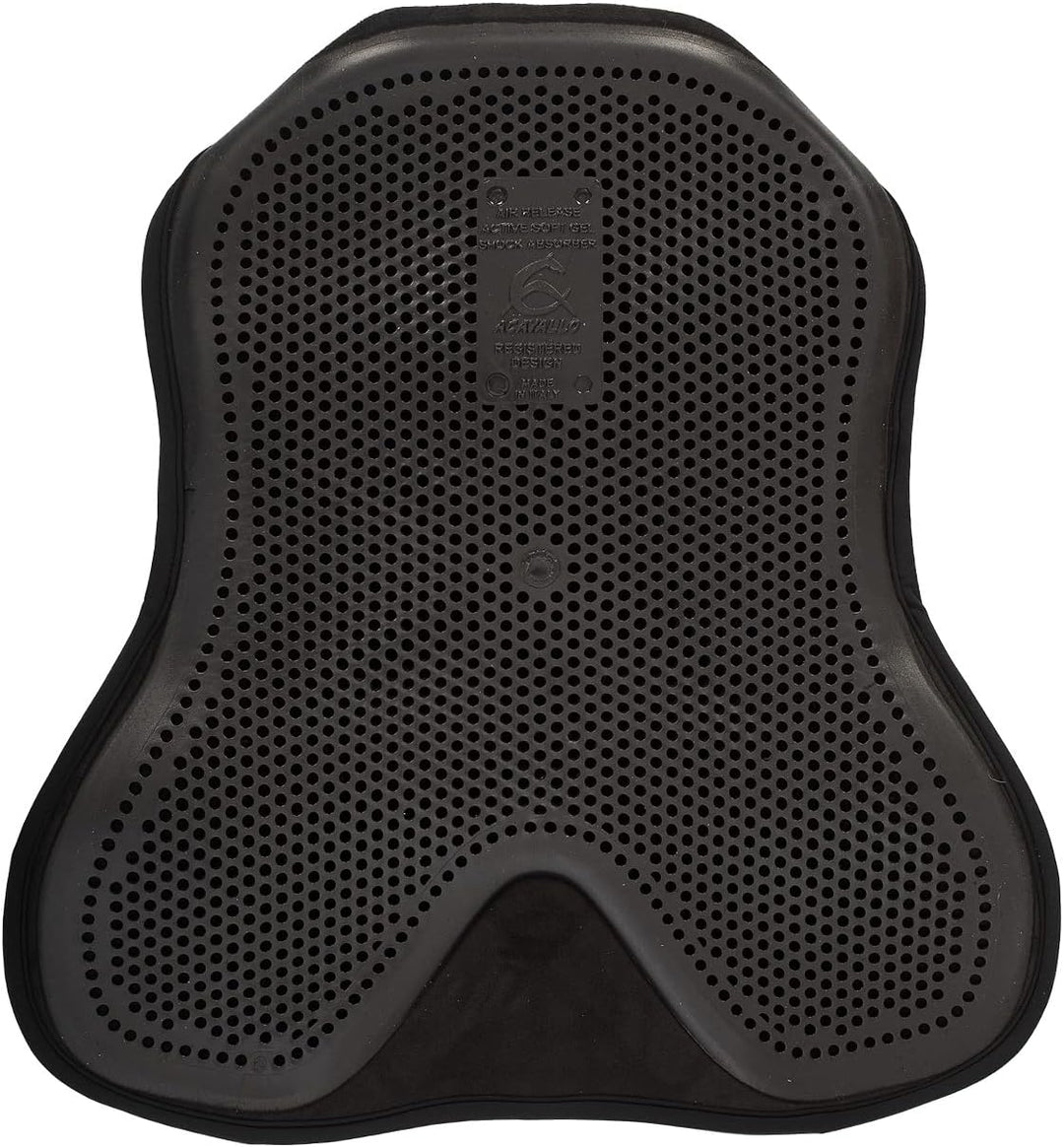 Acavallo Out Seat Saver Black Medium Gel-Sitzschoner, Grösse M, Schwarz, M M Schwarz, M Schwarz